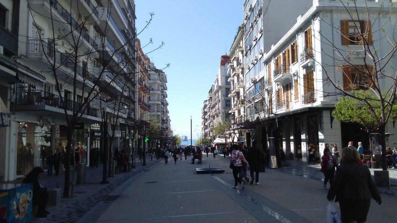 Kingsize Bed 2X2,20 Comfort Super Wifi 70 Mbps Studio! Thessalonique Extérieur photo
