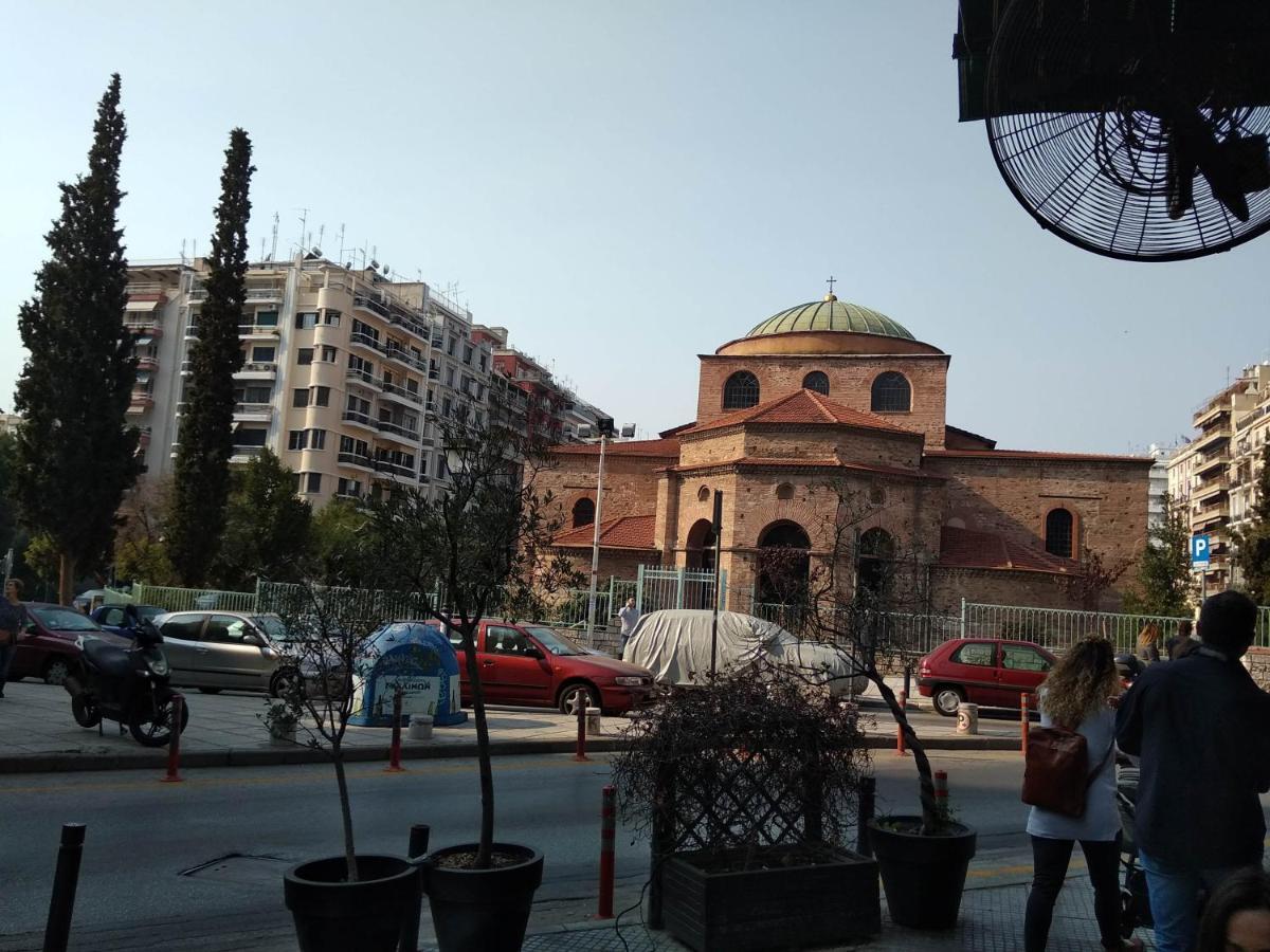 Kingsize Bed 2X2,20 Comfort Super Wifi 70 Mbps Studio! Thessalonique Extérieur photo
